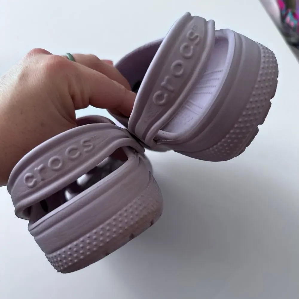 Croc sandals